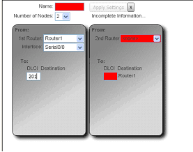 and router1 s serial0 0 interface in the interface drop down list then ...