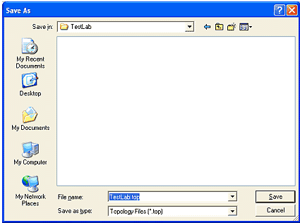 Cisco Network Simulator save test lab