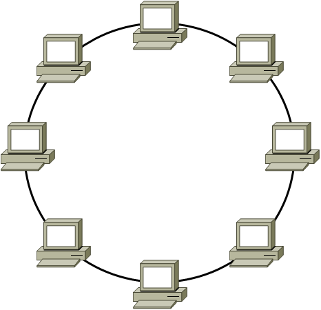 Self-Healing Ring Multi-Drop Fiber Optic Multiplexer